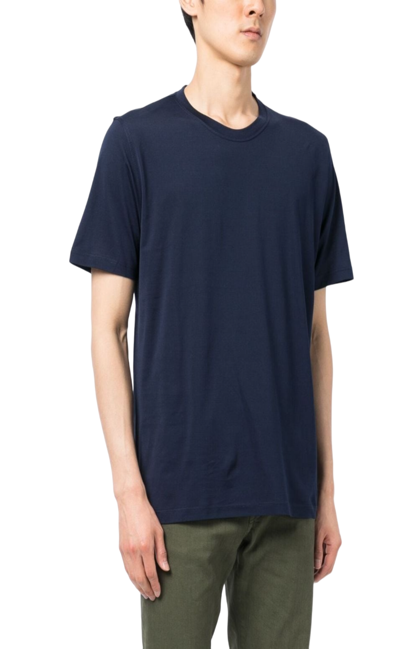 Cargar imagen en el visor de la galería, Logo-embroidered short-sleeve T-shirt