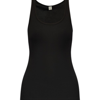 Toteme black strappy top