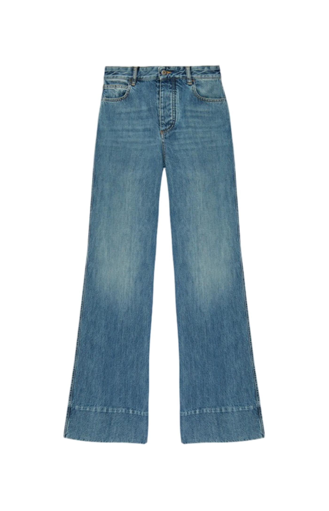 Cargar imagen en el visor de la galería, Blue high waist jeans