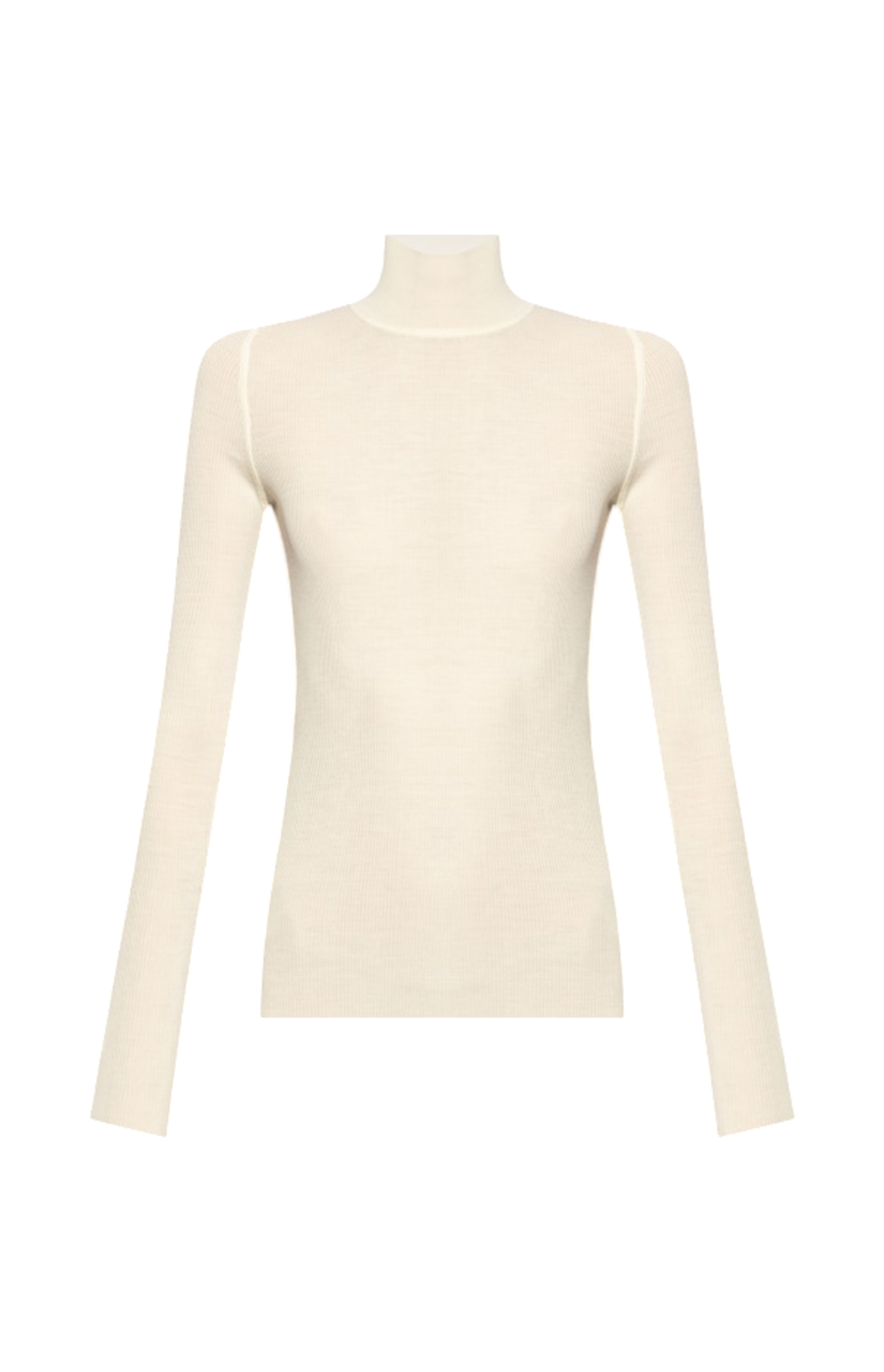 Cargar imagen en el visor de la galería, Crema wool turtleneck sweater