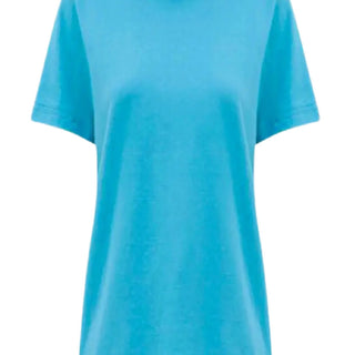 Blue cotton T-shirt