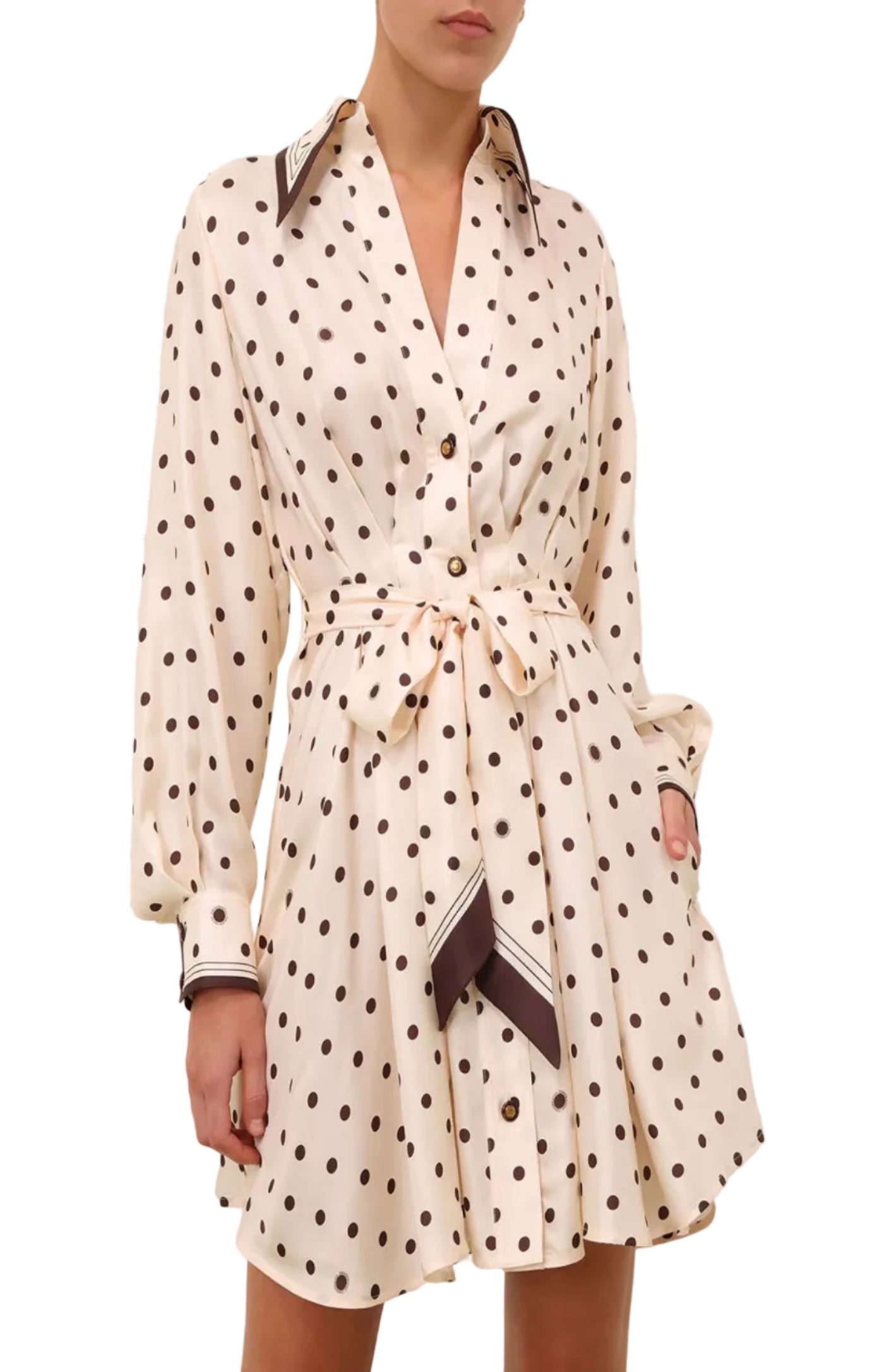 Cargar imagen en el visor de la galería, Dot Tuck Mini Dress