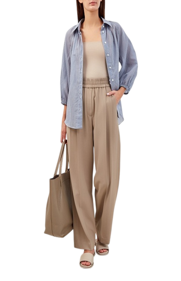 Laden Sie das Bild in den Galerie-Viewer, Brunello Cucinelli Basic Bandeau Top Made Of Elastic Cotton