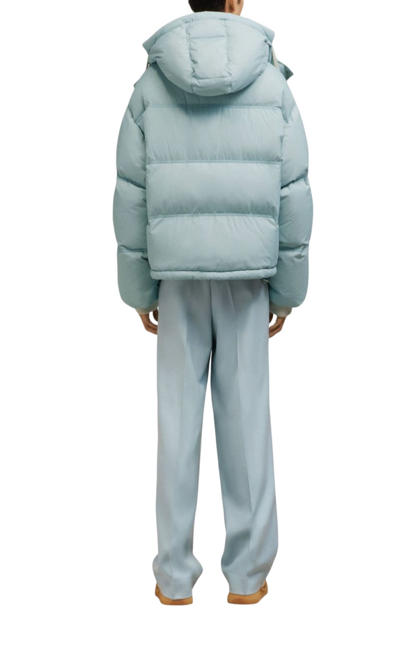 Load image into Gallery viewer, Logo-patch padded jacket