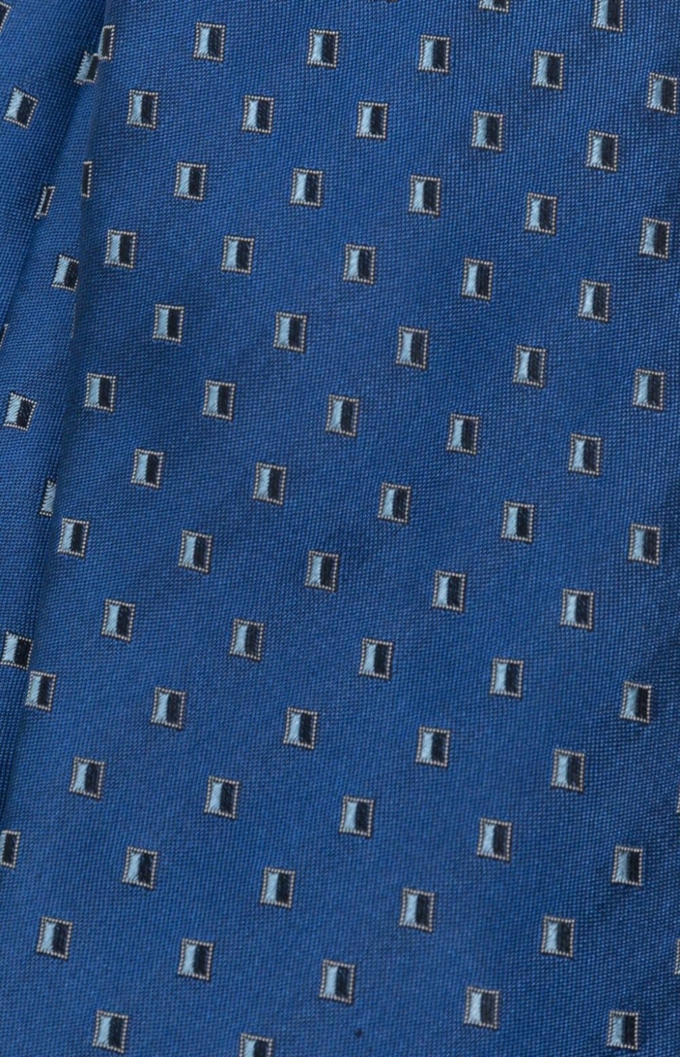 Cargar imagen en el visor de la galería, Geometric-pattern silk tie