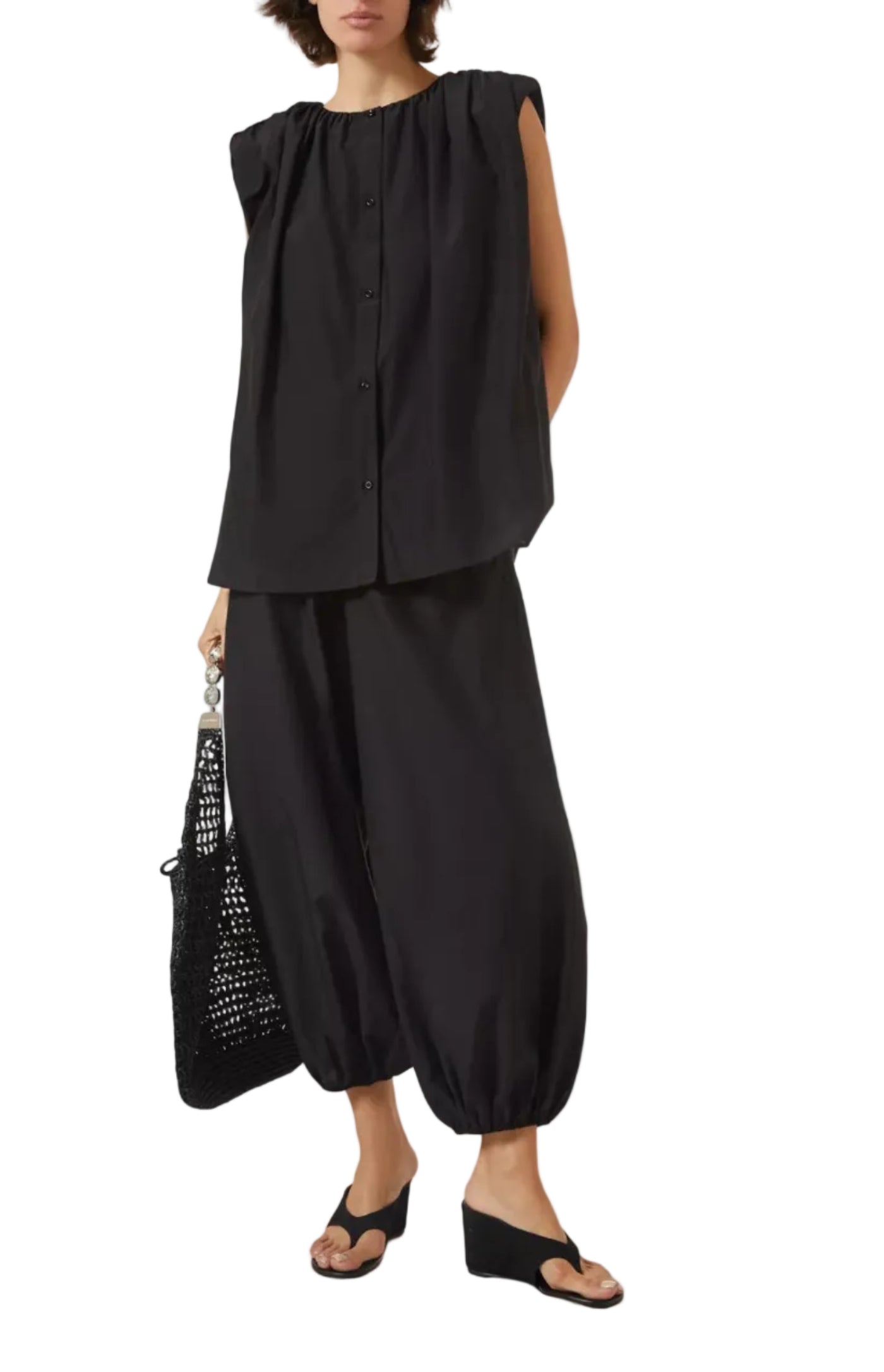 Cargar imagen en el visor de la galería, Anca Gathered Blouse