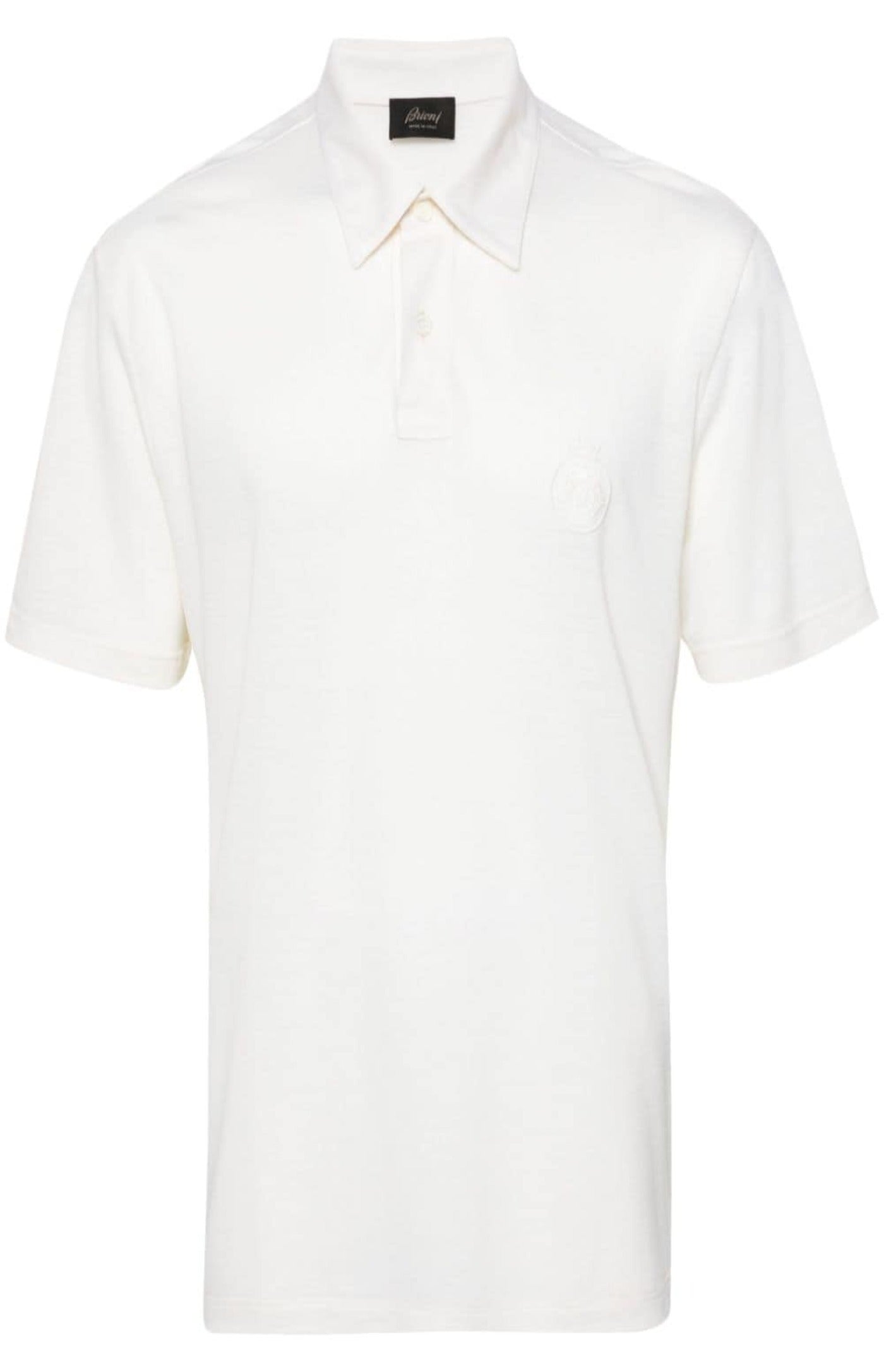 Cargar imagen en el visor de la galería, Logo-embroidered wool polo shirt