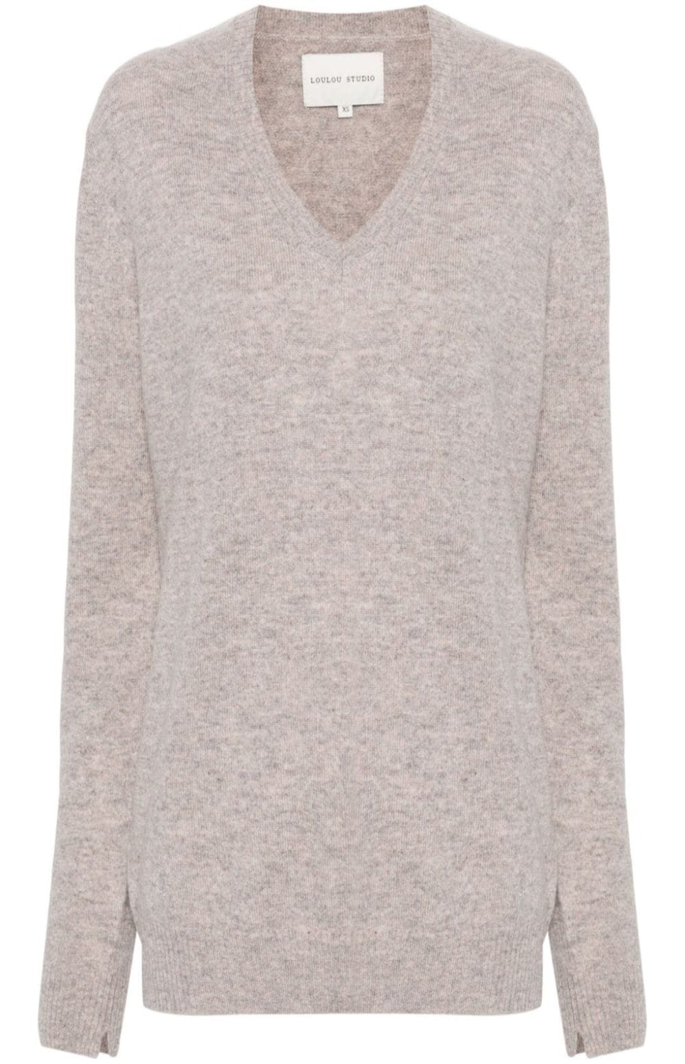 Cargar imagen en el visor de la galería, Serafini V-neck cashmere jumper