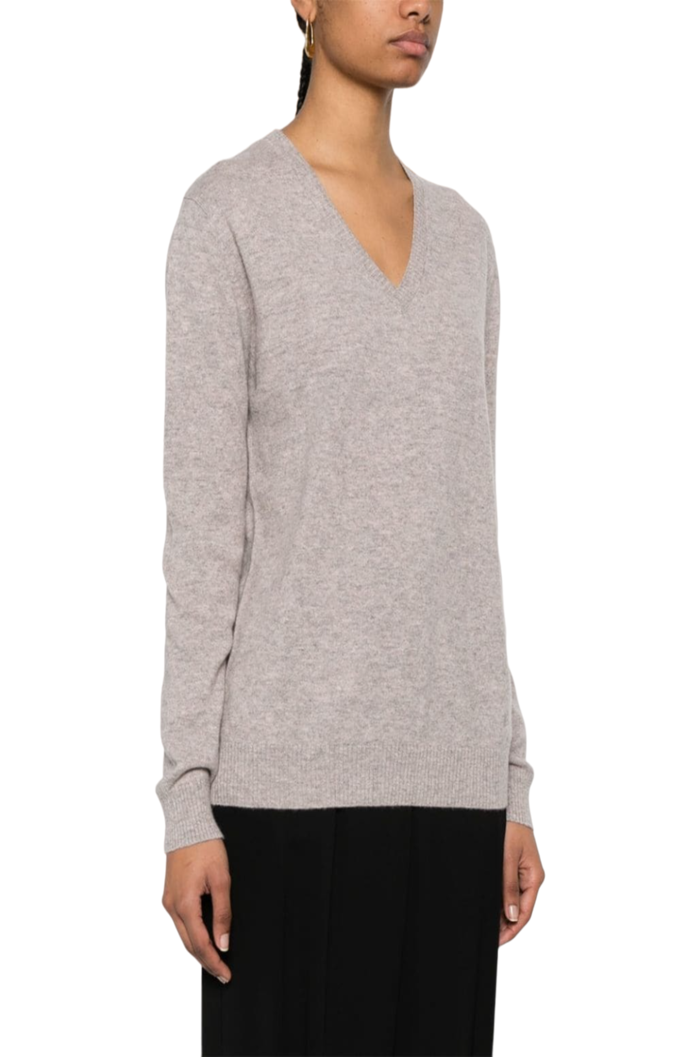 Cargar imagen en el visor de la galería, Serafini V-neck cashmere jumper