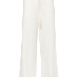 Fluid drawstring trousers