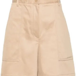 Cotton Gabardine Shorts