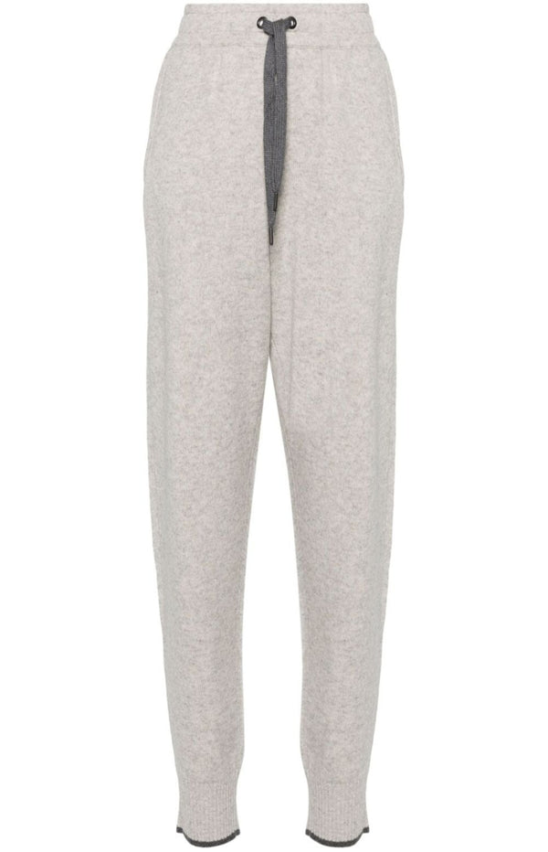 Load image into Gallery viewer, Mid-rise cashmere trousers