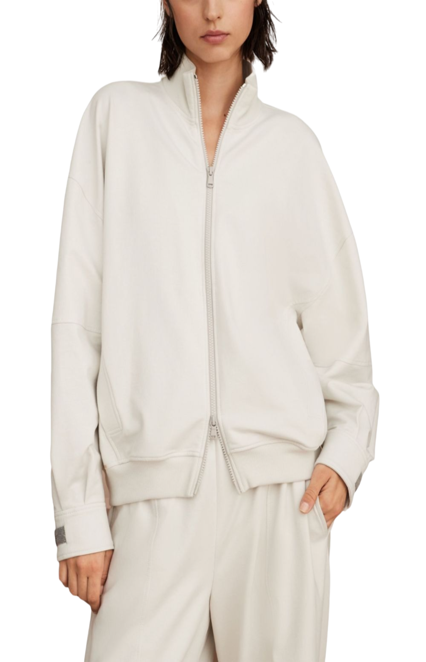 Load image into Gallery viewer, Zip-up sweatshirt