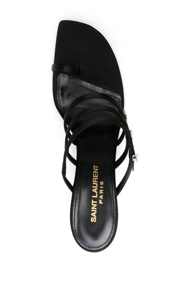 Load image into Gallery viewer, Jerry 95mm satin mules
