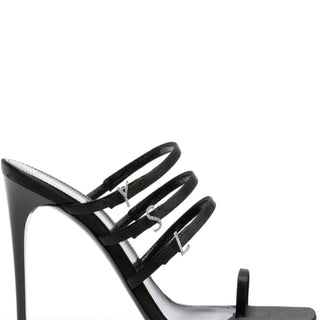Jerry 95mm satin mules