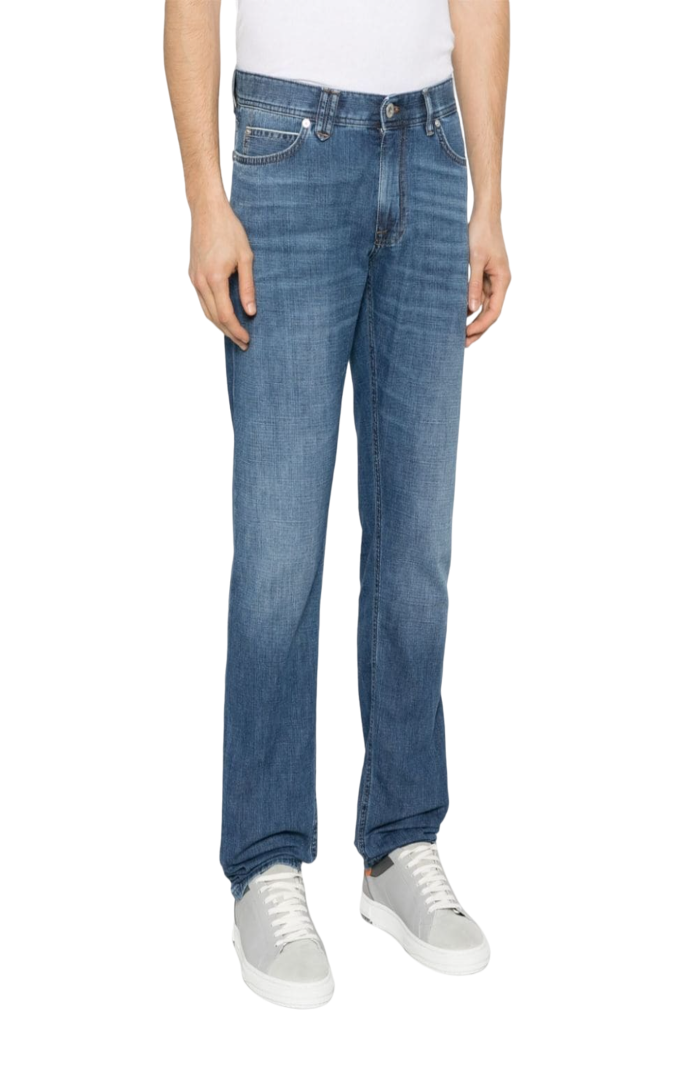 Cargar imagen en el visor de la galería, Meribel mid-rise straight-leg jeans