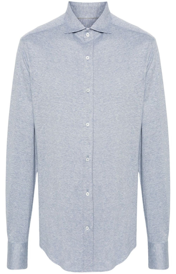 Load image into Gallery viewer, Mélange ribbed shirt