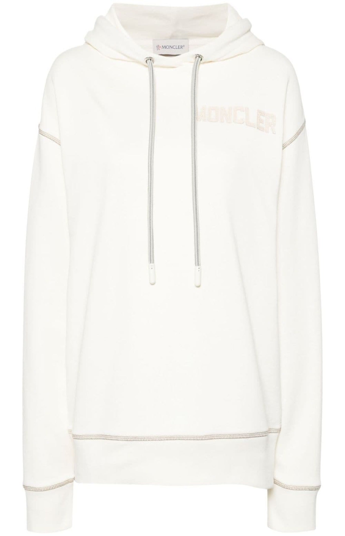 Cargar imagen en el visor de la galería, Logo-embroidered hoodie