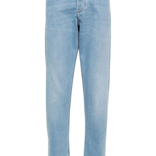 Logo-patch jeans