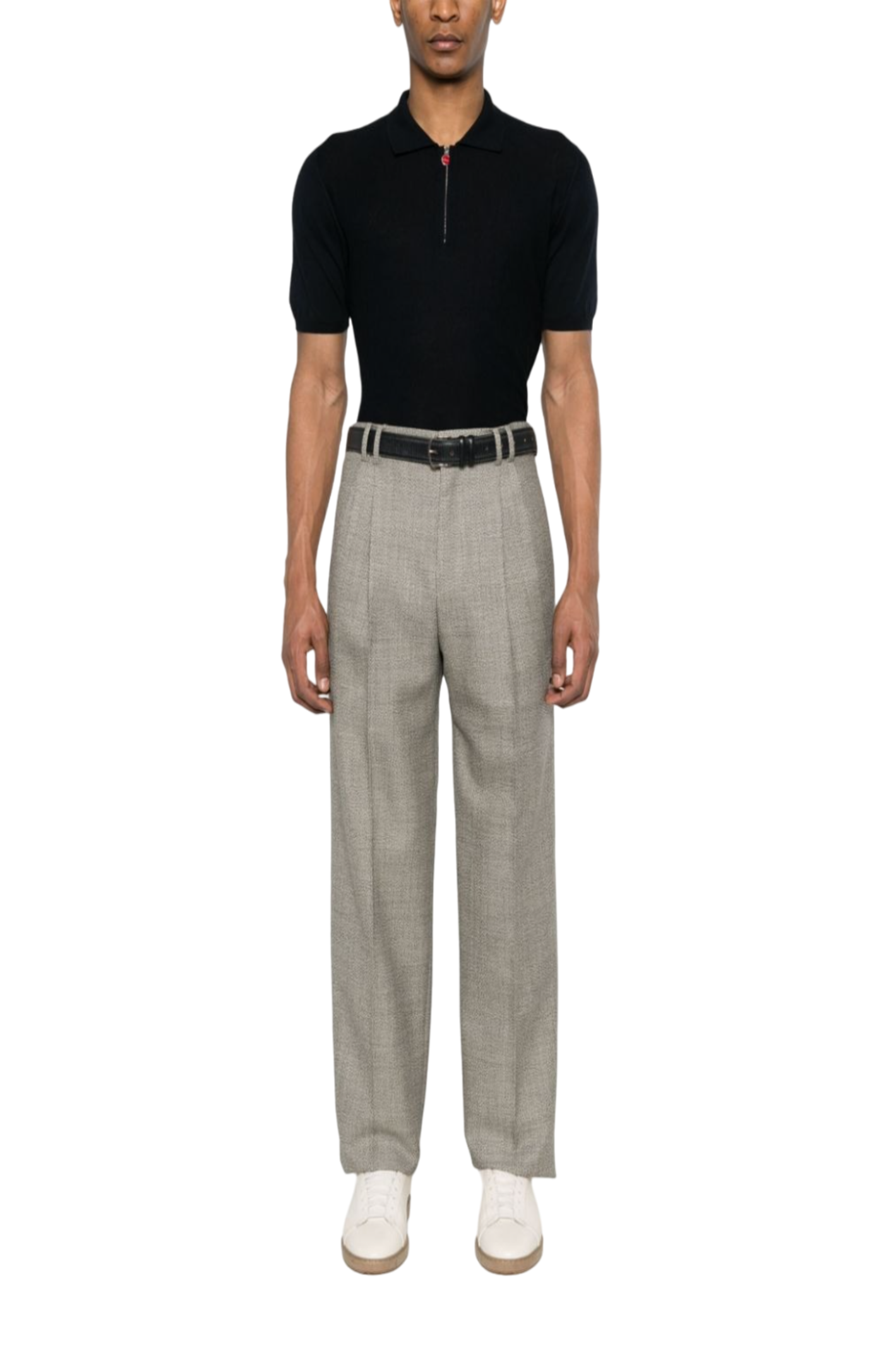 Cargar imagen en el visor de la galería, Knitted polo shirt