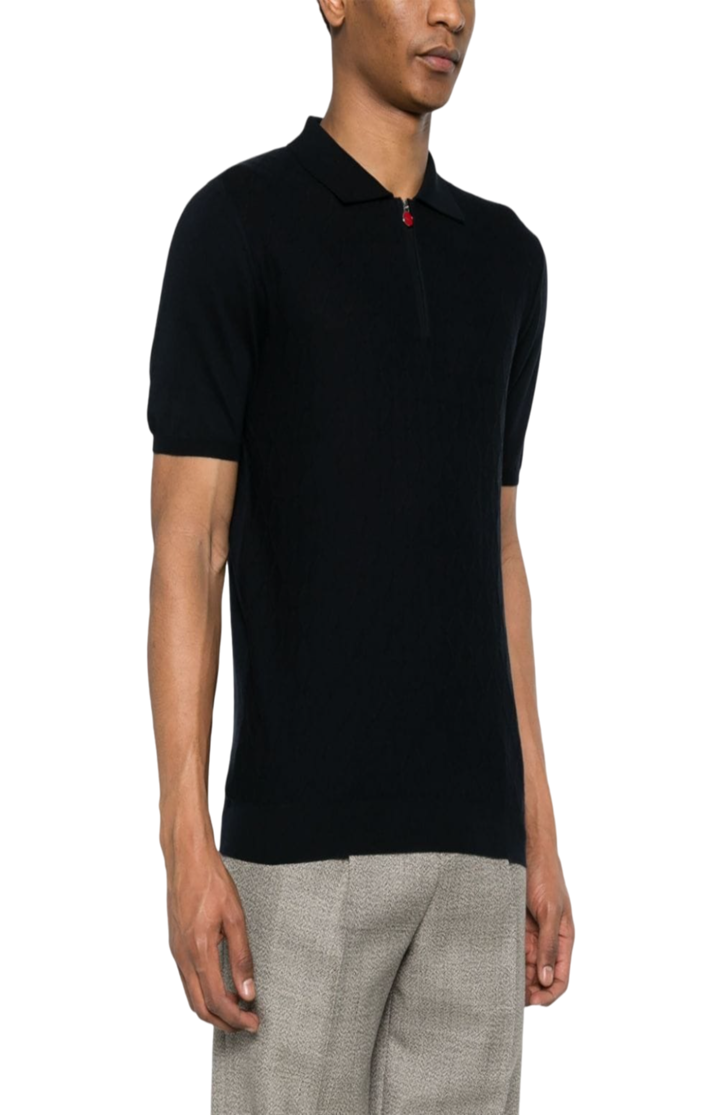 Cargar imagen en el visor de la galería, Knitted polo shirt