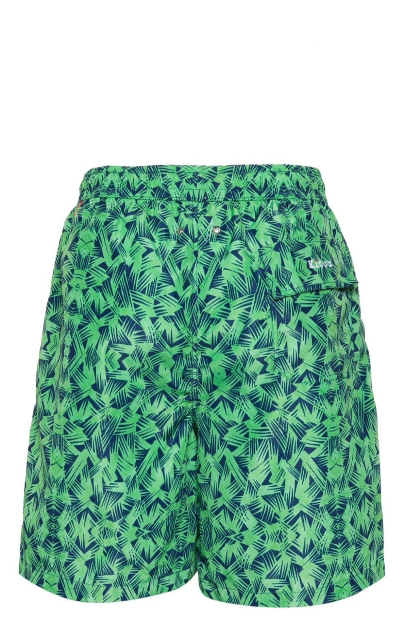 Cargar imagen en el visor de la galería, Logo-embroidered swim shorts