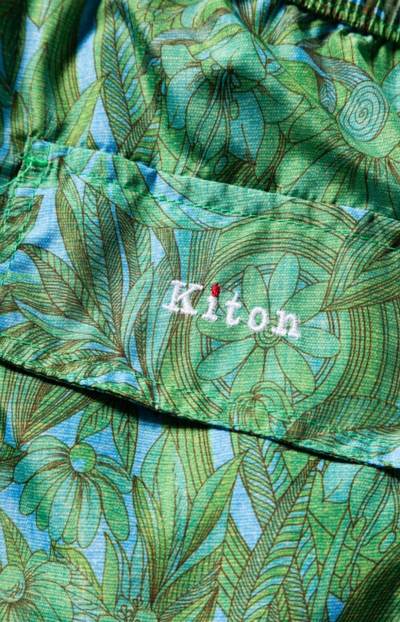 Load image into Gallery viewer, Logo-embroidered swim shorts