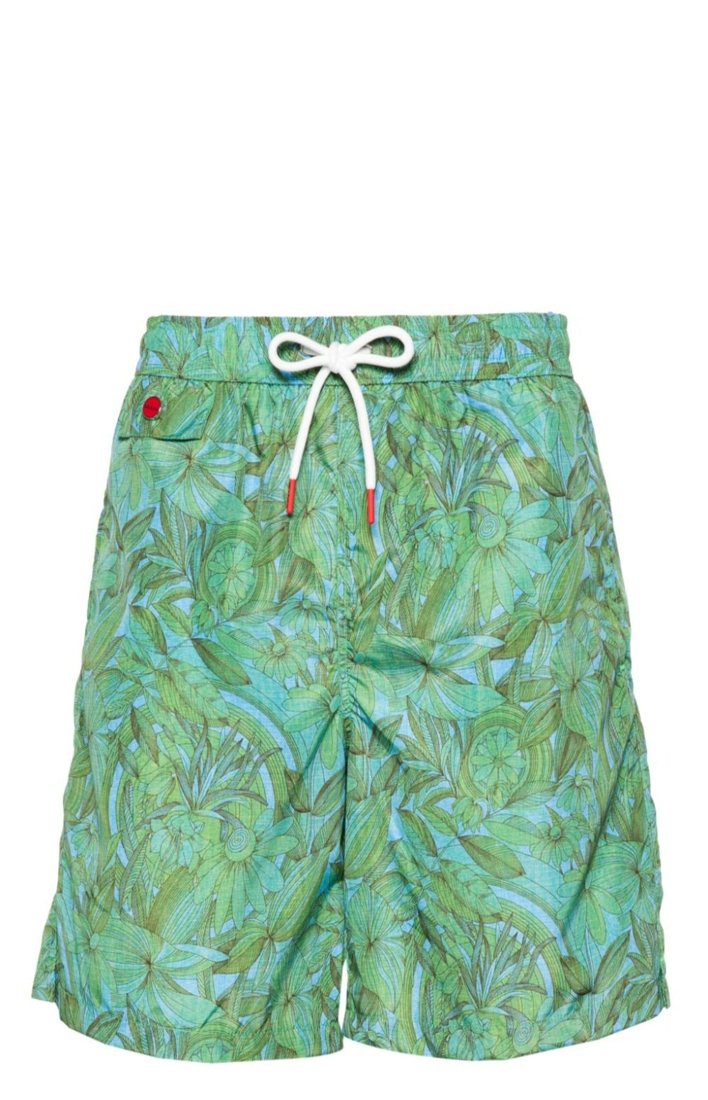 Load image into Gallery viewer, Logo-embroidered swim shorts