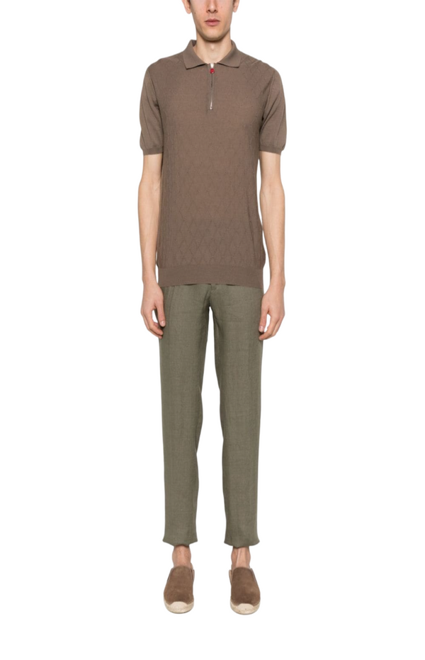 Load image into Gallery viewer, Linen tailored trousers