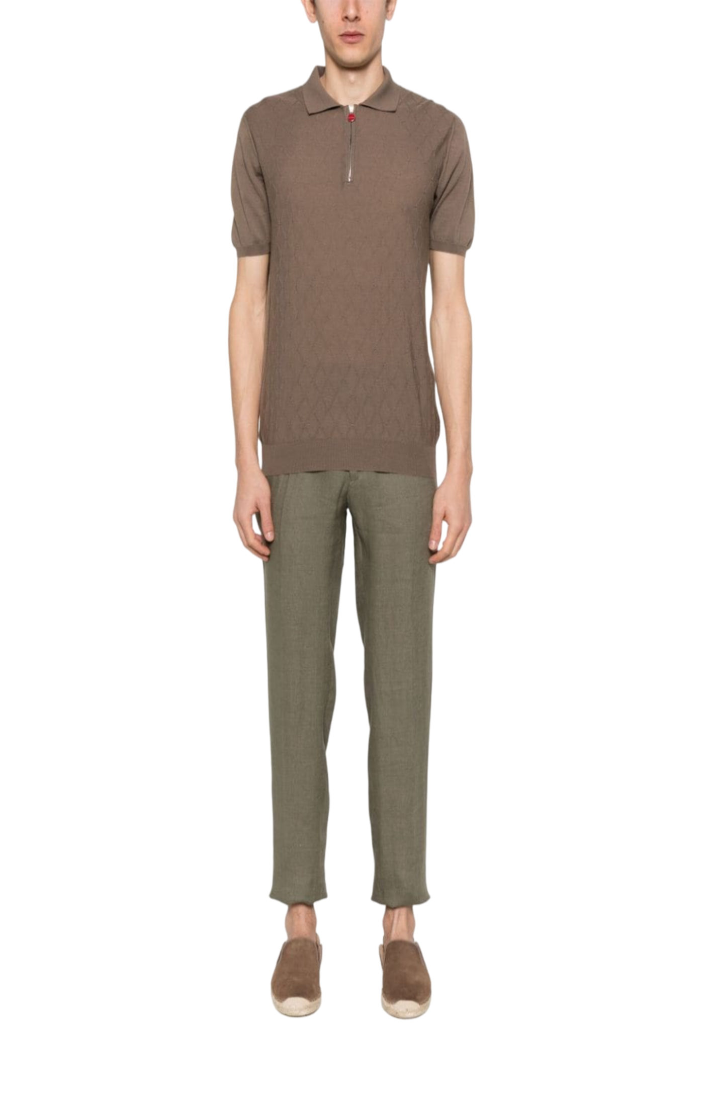 Cargar imagen en el visor de la galería, Linen tailored trousers