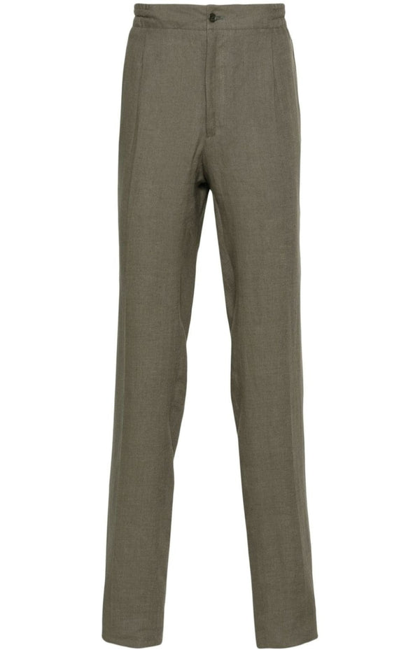 Load image into Gallery viewer, Linen tailored trousers