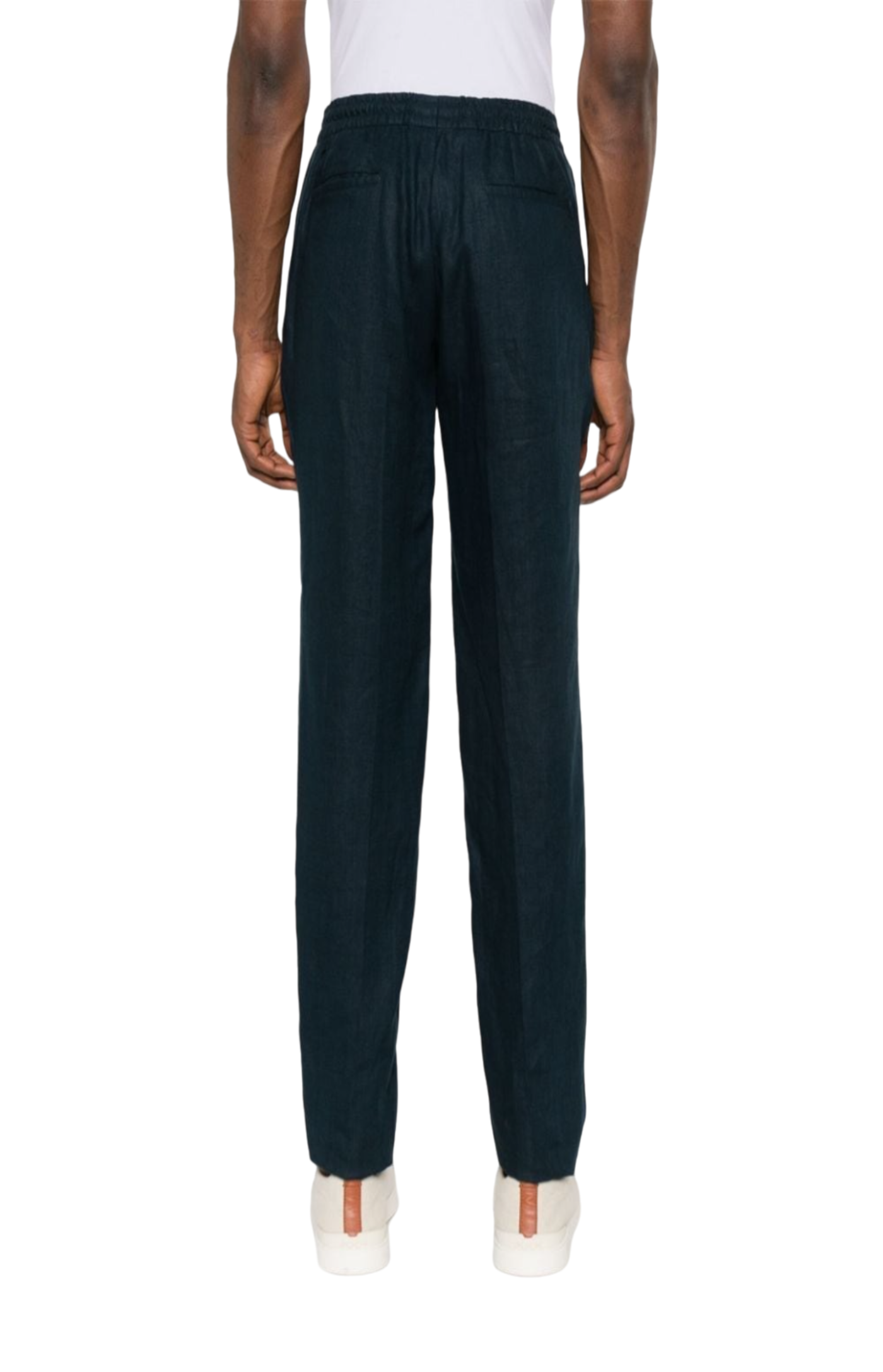 Cargar imagen en el visor de la galería, Linen tapered trousers