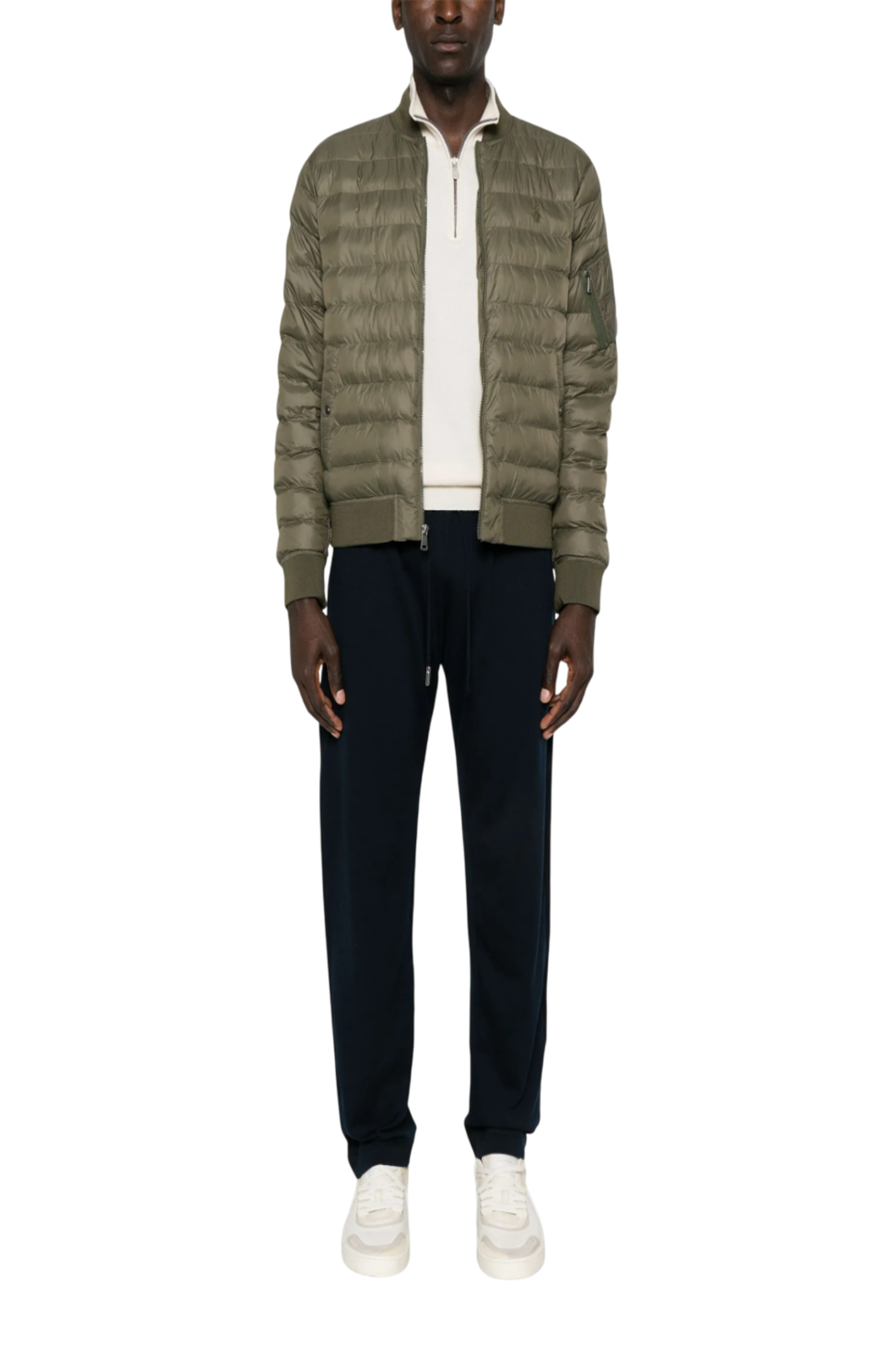 Load image into Gallery viewer, Cotton tapered track pants