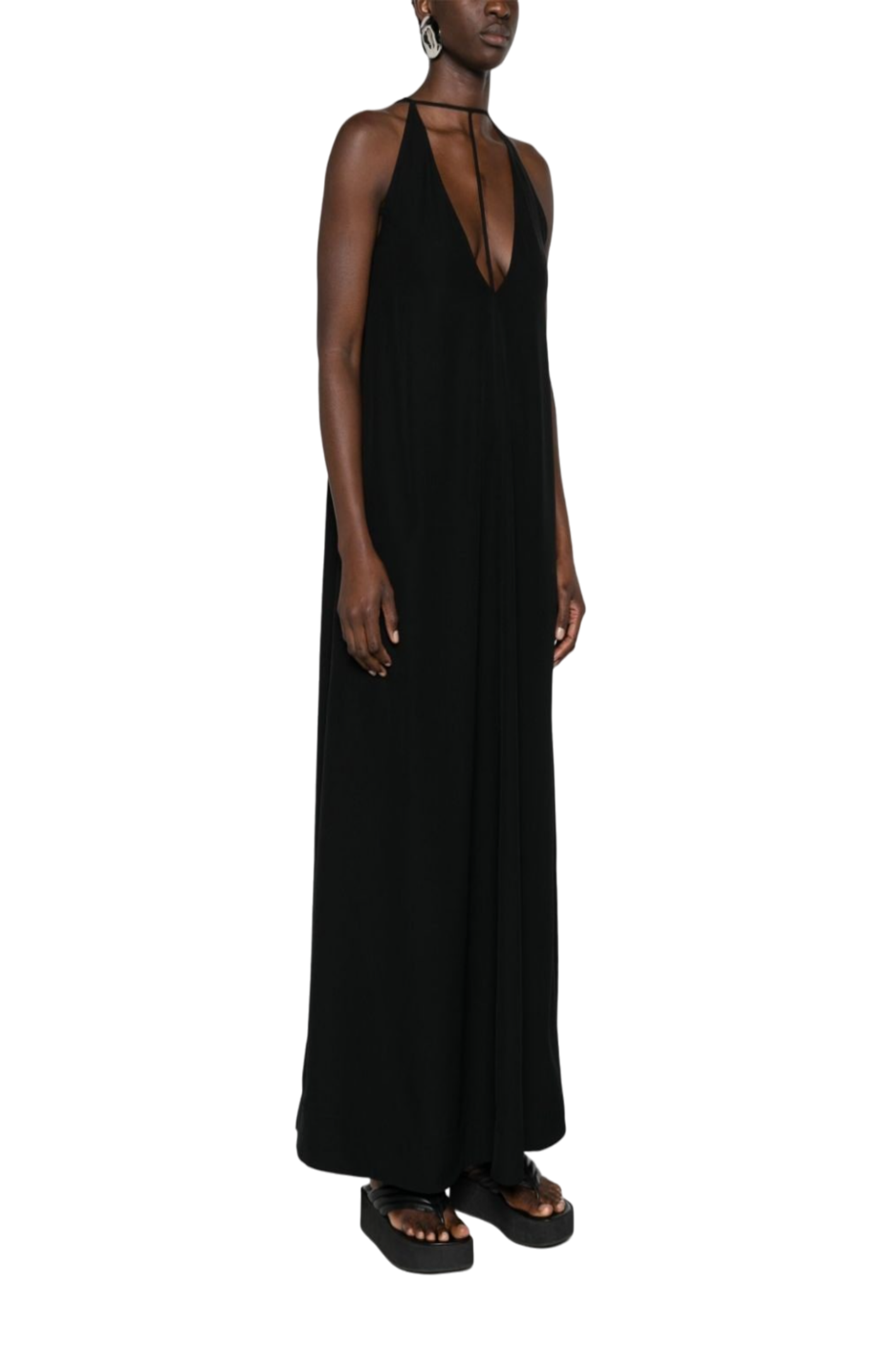 Cargar imagen en el visor de la galería, Kyro crepe maxi dress