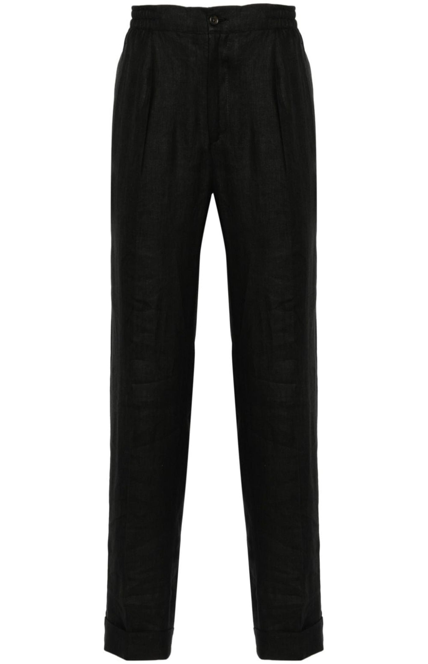 Cargar imagen en el visor de la galería, Pleated linen trousers