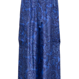 Ottie silk palazzo trousers