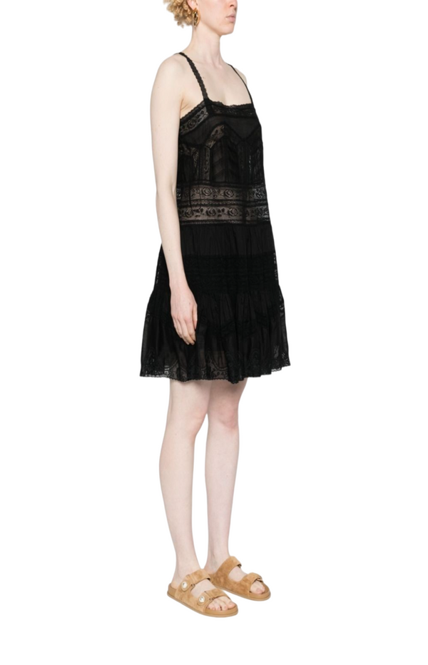 Cargar imagen en el visor de la galería, Halliday lace-trim minidress