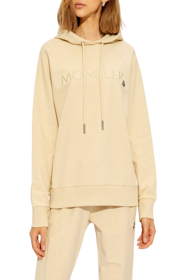 Load image into Gallery viewer, Logo-embroidered cotton hoodie