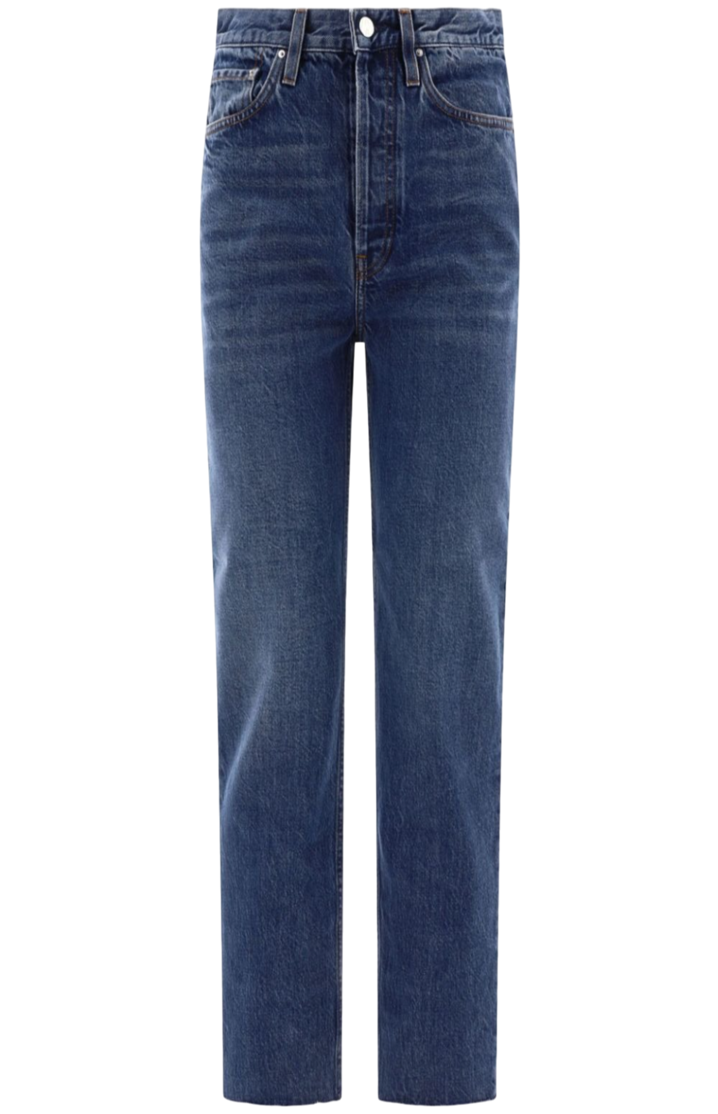 Cargar imagen en el visor de la galería, Cropped straight-leg jeans