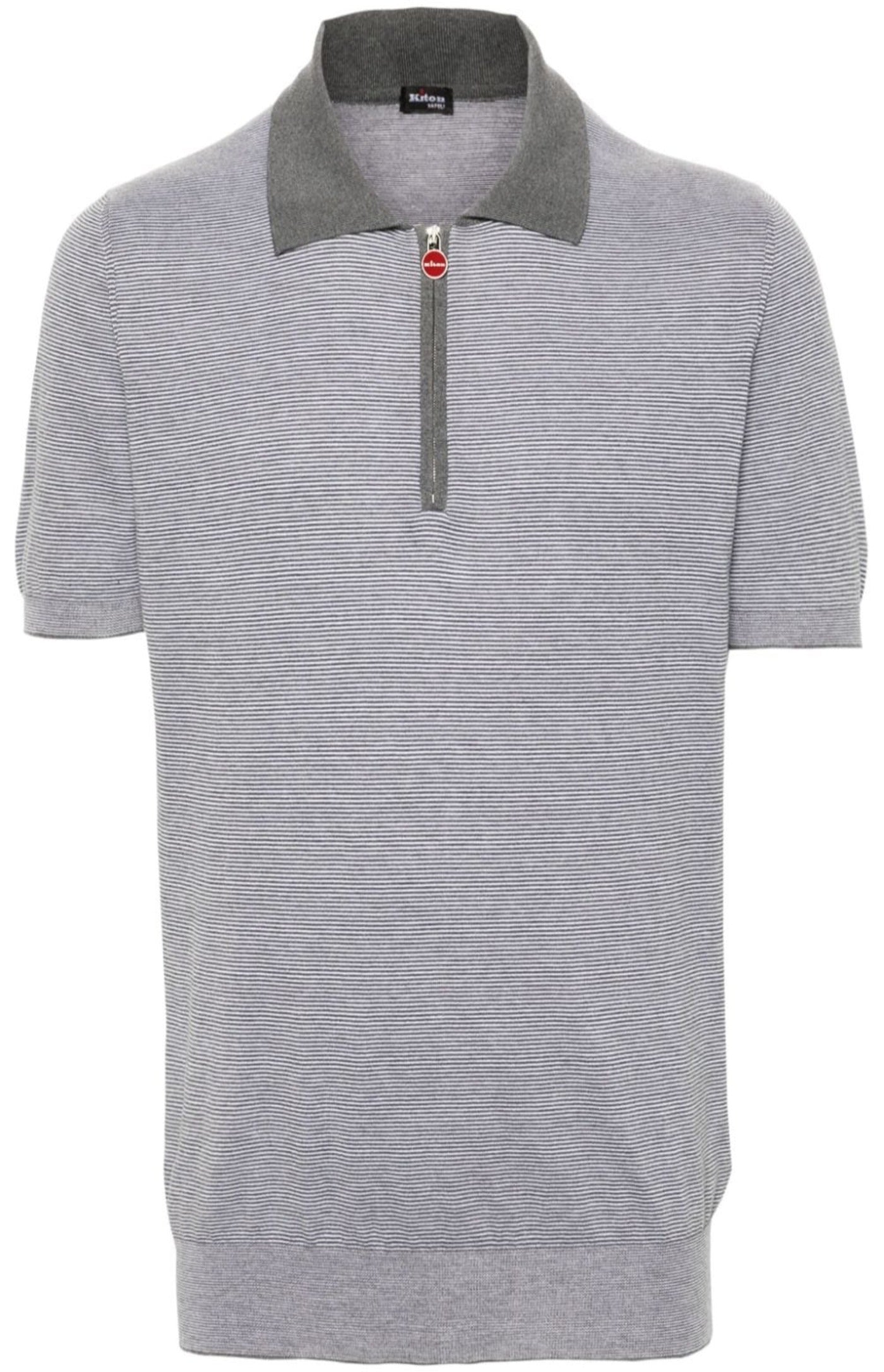 Cargar imagen en el visor de la galería, Striped cotton polo shirt