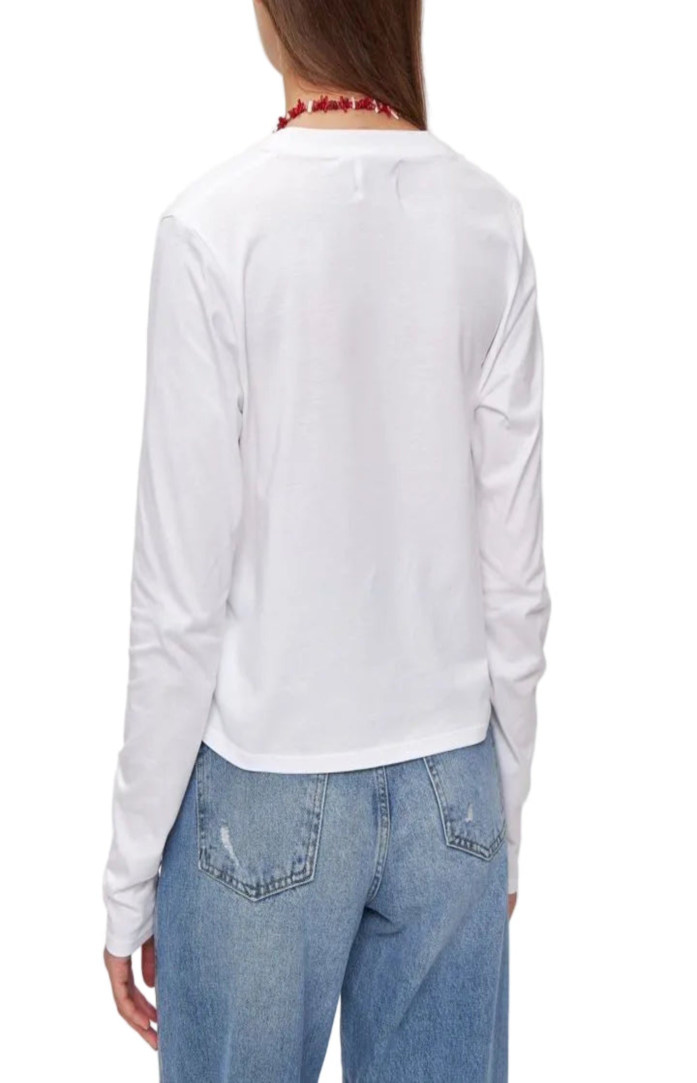 Cargar imagen en el visor de la galería, White longsleeve