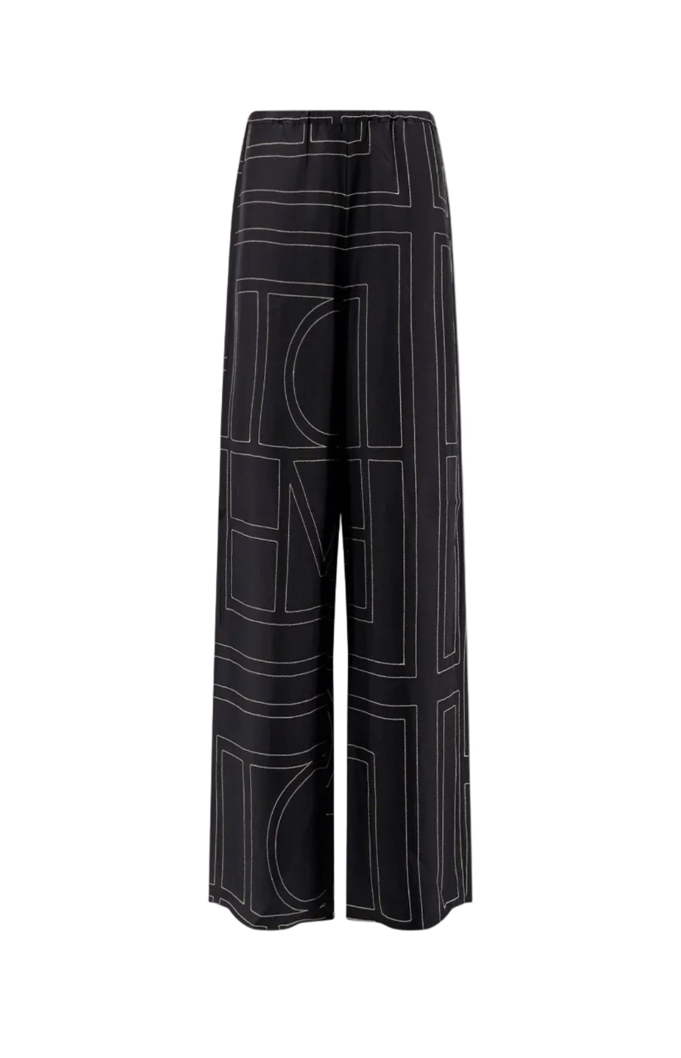 Cargar imagen en el visor de la galería, Black Monogram Pants