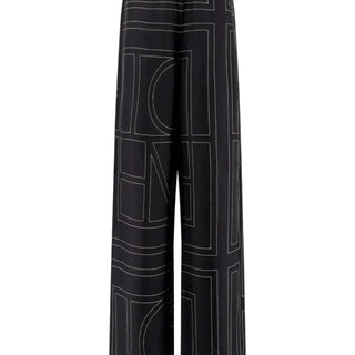 Black Monogram Pants