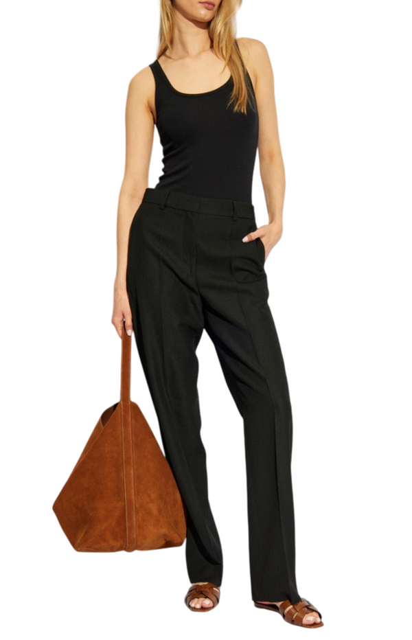 Load image into Gallery viewer, Toteme black strappy top