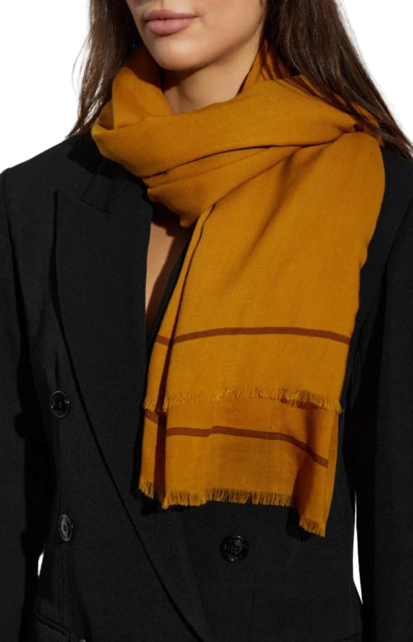 Load image into Gallery viewer, Saint Laurent BROWN Woolen scarf