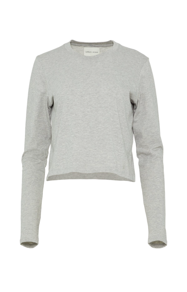 Laden Sie das Bild in den Galerie-Viewer, Masal Long Sleeve Shirt in Grey Melange