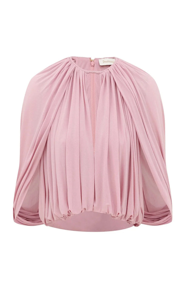 Load image into Gallery viewer, Alchemy Cropped Silk Blouse