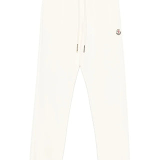Logo-patch pants