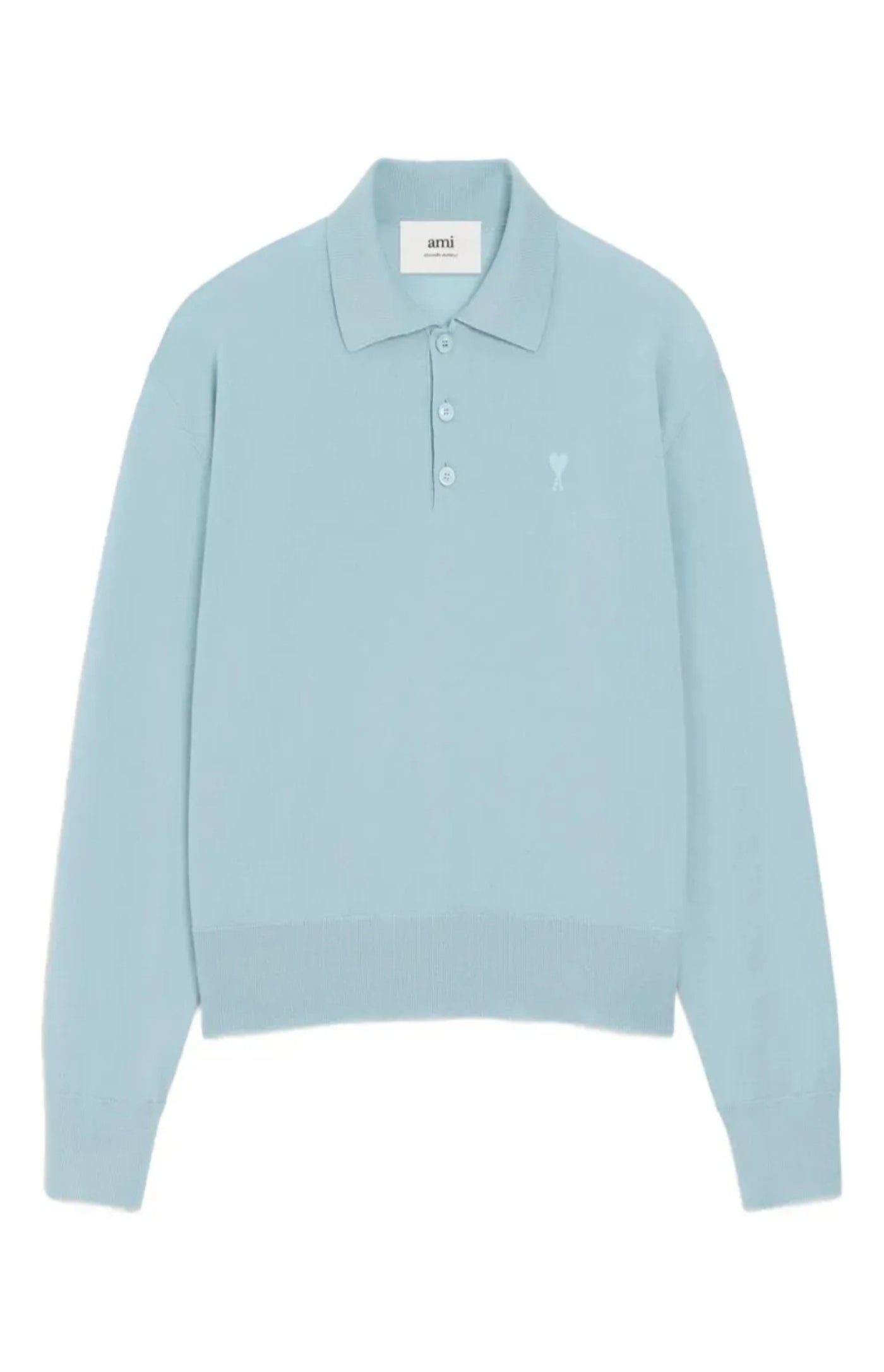 Load image into Gallery viewer, Ami De Coeur wool polo shirt