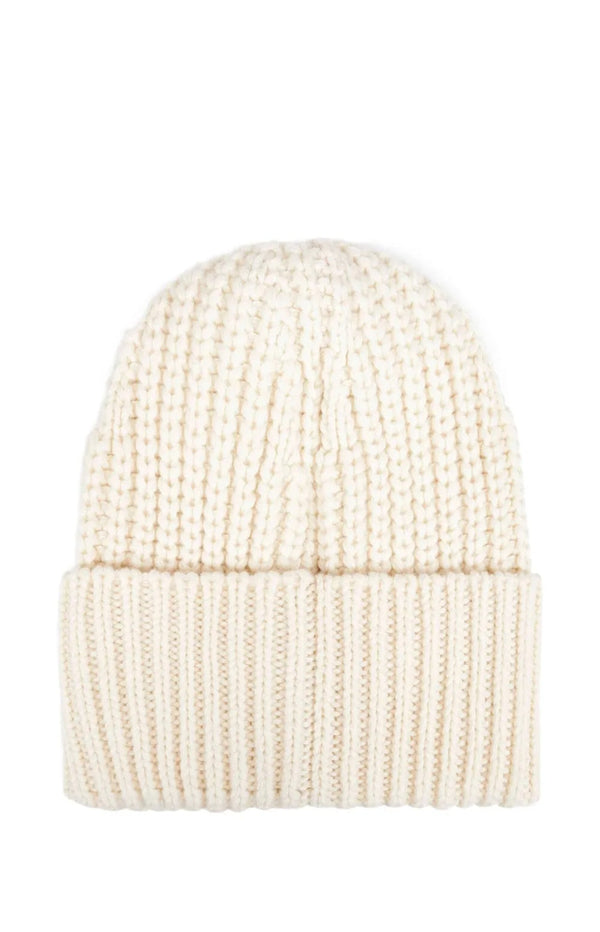 Load image into Gallery viewer, Ribbed logo-patch beanie